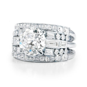 Chaumet Art Deco Diamond Ring